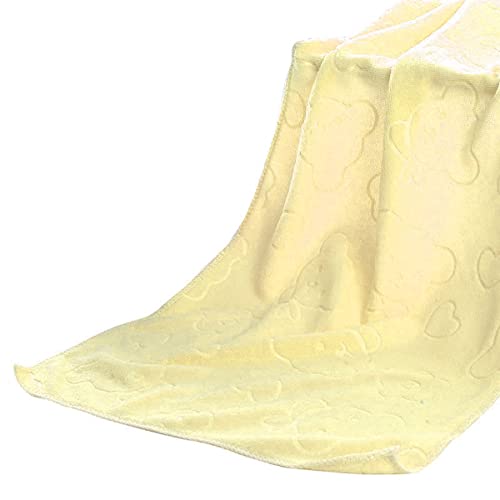 Serviettes en microfibres gaufrées absorbantes et douces modèle D - 4