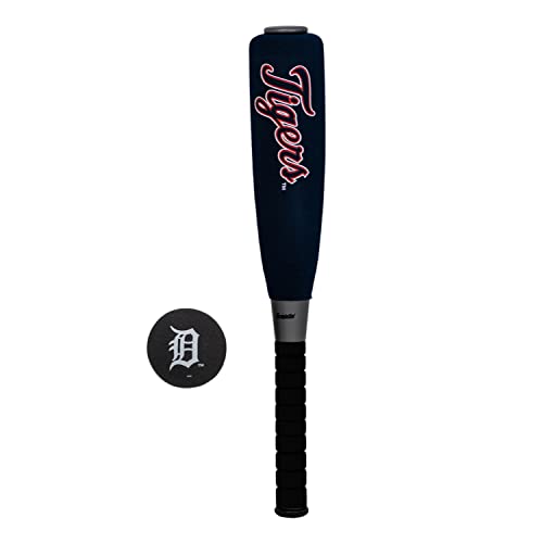 Image of MLB Detroit Tigers Team Jumbo Foam Bat and Ball Set, 21-Inch, Blue