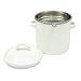 The Pioneer Woman Enamel-on-Steel Grease Strainer with Lid, Linen Speckle