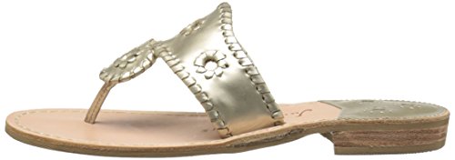 Jack Rogers Women's Hamptons Sandal, Platinum, 9.5 M Us #TOP7