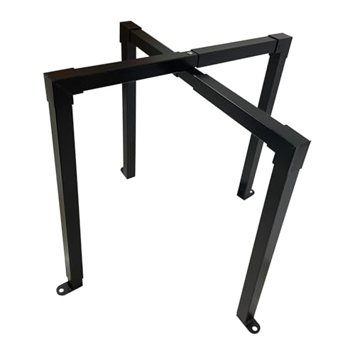 Fudatong AC Security Cage, Adjustable Height and Width, Steel Air Conditioner Protection Cover for Round or Squared incl., Self-Tapping Screws