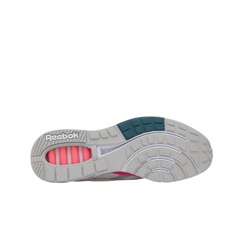 Reebok ERS World Sneakers Unisexes - Blanc/Rose - Taille 42,5 UE, Blanc/Rose Blast, 42.5 EU