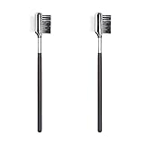 2 Piece Tear Stain Remover Comb Double Sided Dog Eye Comb Brush Grooming Tool for Small Pet Cats and Dogs Multipurpose and Gentle