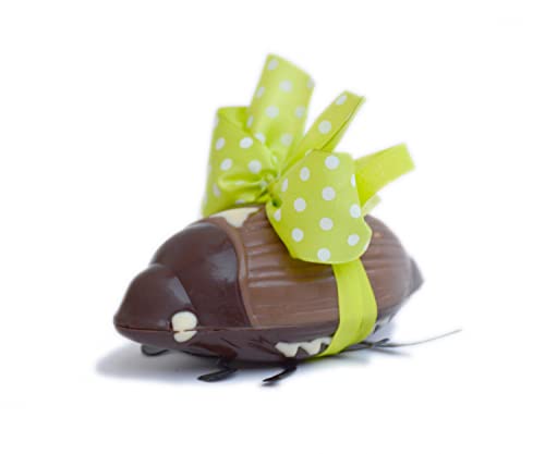 Krönner Schokoladen Maikäfer 150g Edler Schoko Glücksbringer gefüllt mit feinsten Pralinen Beste Qualität Hand gegossenes & hochwertiges Schoko Geschenk