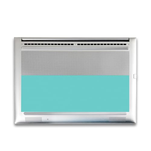 Image of Gaming Skin Compatible with HP Envy x360 16 inch (2023) - Solid Turquoise - Premium 3M Vinyl Protective Wrap Decal Cover - Easy to Apply | Crafted in The USA by MightySkins