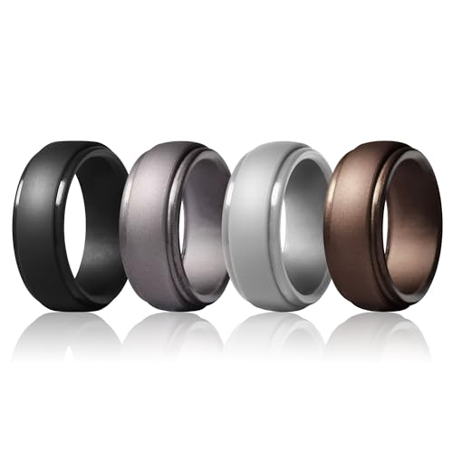 Bague de sport silicone alliance caoutchouc pour fitness et running