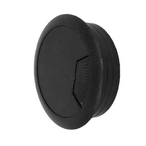 Image of Plastic Computer Desk Table Grommet Cable Wire Outlet Hole Cover 50mm