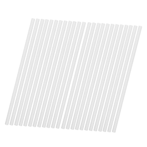 BESTonZON 50個 入 わたあめ用紙スティック 家用綿菓子機対応 強設計で綿菓子の鮮保持と風味保護 キャンディー ケーキポップ包装用使い捨て棒