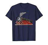 Toll für Erwachsene und Kinder. Eine tolle Geschenkidee zu Weihnachten der zum Geburtstag. Erwerben sie dieses Shirt wenn sie Züge und Dampflokomotiven lieben.