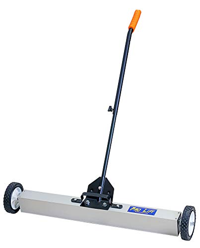 Pro-Lift-Werkzeuge Magnetbesen 1000mm Magnetheber Schraubensammler Metallsuchgerät Eisenfinder Kehrbesen 1m Breite Heber Magnet Cover