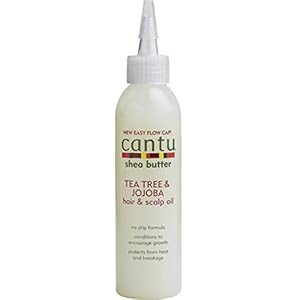Cantu Shea Butter Tea Tree & Jojoba Hair & Scalp Oil, 6 oz (Pack of 7)