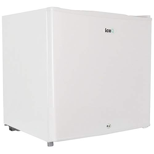 iceQ 43 Litre Table Top White Drinks & Beer Fridge Lockable White A* Rated [Energy Class A+]