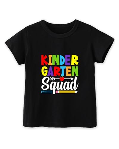 Image of Kindergarten Shirt for Girls Boys Kids Toddler First Day of School Shirts Back to School in My Kindergarten Era Tshirt 2T-7Y