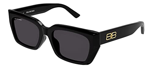 Balenciaga BB0272SA Black/Grey 54/19/145 unisex adults Sunglasses
