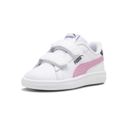 PUMA Infant Boys Smash 3.0 Leather V Slip On Sneakers Shoes Casual - White2