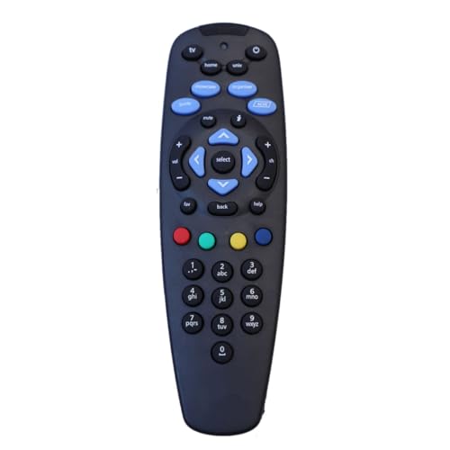 Image of Upix Compatible Tata Sky SD /HD /HD+ /4K DTH Set Top Box Remote No. 8 | No Recording | Pairing Required to Sync TV Functions