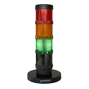 Werma Signaltechnik Signaalset CO2-weergave 649.000.10 rood, geel, groen 1 set