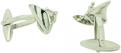 Vista 3 de MasGemelos - Windsurf Blue Cufflinks
