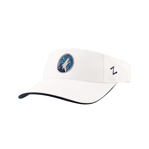 Image of ZHATS NBA Unisex-Adult NBA Officially Licensed Visor Impact White