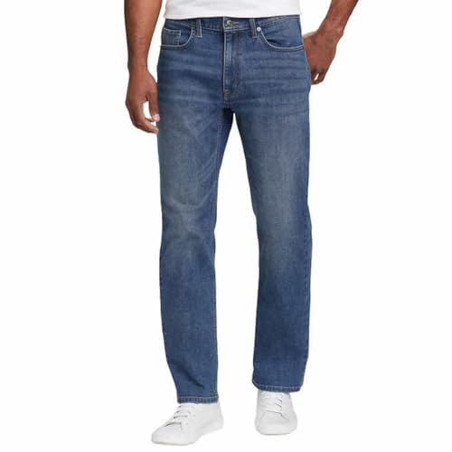 Eddie Bauer Men's Classic Straight Stretch 5 Pocket Denim Jean