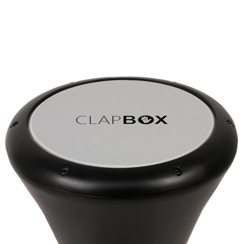 Image of Clapbox Darbuka- Aluminium (9 Inches, Black) Full Size