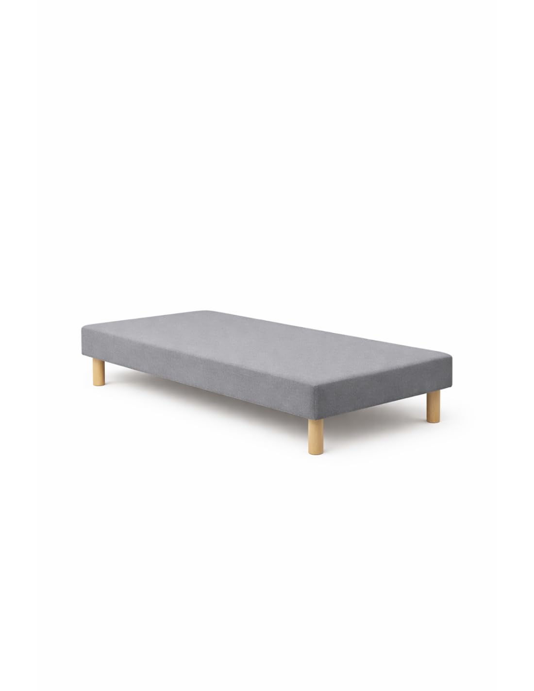 by sommiflex SOMMIER TAPISSIER Gris 90x200 cm | Fabrication FRANÇAISE Artisan