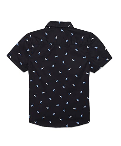 Image of Under Fourteen Only Solid Regular Fit Shirts for Boys