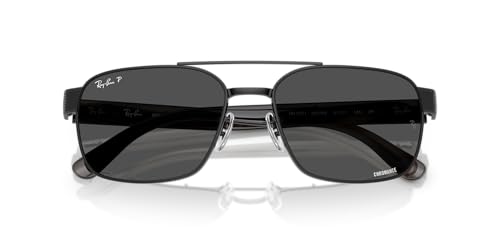Image of Ray-Ban RB3751CH Polarized Square Sunglasses for Men for Women