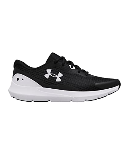 Image of Under Armour Surge 3 Sneakers for Women - Breathable Mesh Upper and Lace up Closure, Sturdy and Durable Shoes