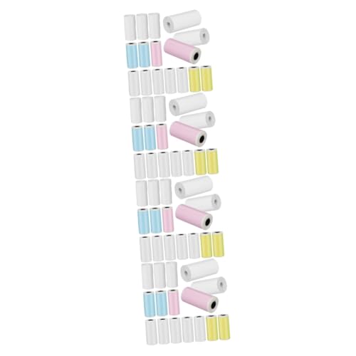 Papier thermique Lurrose évitez les pannes avec 64 rouleaux d'étiquettes autocollantes