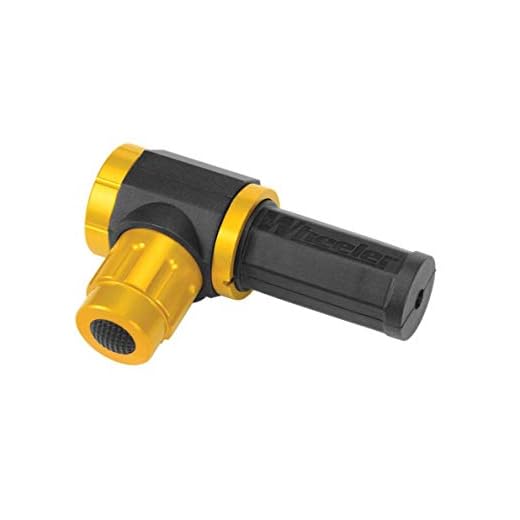Wheeler Professional Laser Bore Sighter with Magnetic Connection, Multiple Caliber Usage and Storage Case for Scope Mounting, Gunsmithing and Maintenance, Green