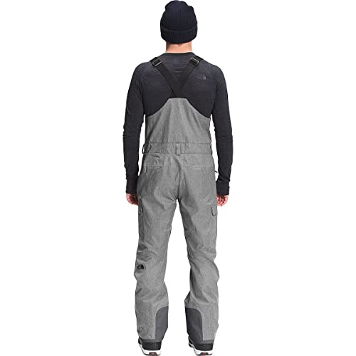 The North Face Macac o de neve masculino Freedom imperme vel, Tnf m dio cinza mesclado, L-SHT