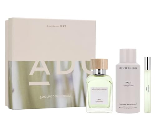 Adolfo Dominguez Agua Fresca 1993 Eau de Toilette 120 ml Set...