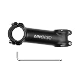 CYSKY Bike Stem 31.8mm 25.4mm MTB Stem 60/70/80/90/100/110/120/130mm 7 Degree Mountain Bike Stem Short Handlebar Stem Riser for MTB Road Bike City Gravel Bike Ebike (25.4mm Handlebar Clamp, 100mm)