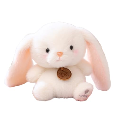 Gwxqybfe 6inch Rabbit Stuffed Animal, Stuffed Rabbits Plushie Toys, Birthday Christmas Valentine's Day Gifts for Kid Boys Girls (Rabbit)