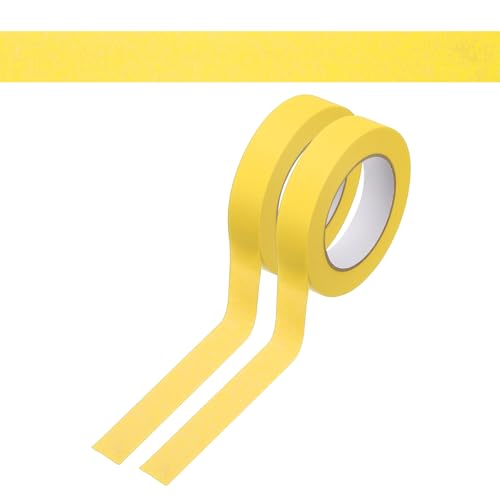 Image of PATIKIL 110Yards x 1 Inch Painters Tape, Painter's Tape Masking Tape Craft Tapes for Multi-Purpose Wall Painting DIY Artist Craft Arts Decoration Labeling, Yellow