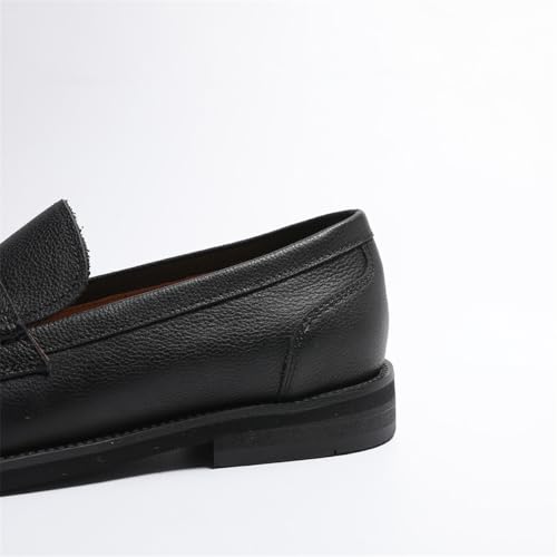 Loafers for Men - Genuine Leather Penny Loafers with Coin Slot | Classic Slip-On Dress Shoes for Business & Casual4