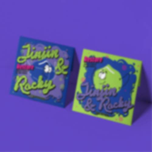 JINJIN & ROCKY ASTRO - Restore (1st Mini Album) Album (STAYCATION ver. / + 1 Folded Poster)