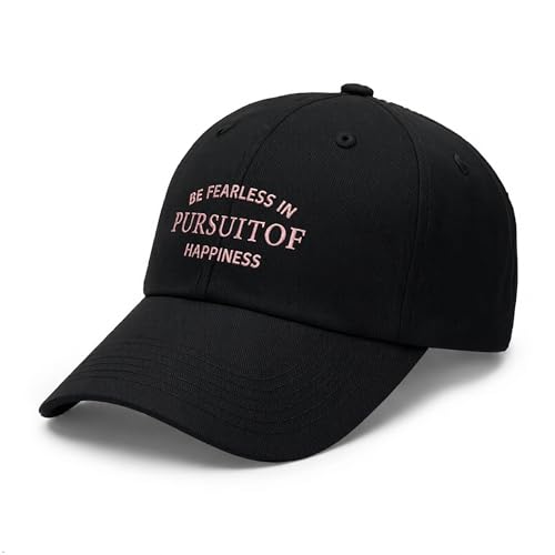 Image of MINISO Fashionable Embroidered Sun Protection Baseball Cap for Men and Women (Black) - Classic Adjustable Cotton Hat