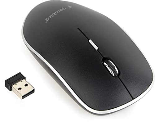 GEMBIRD Mouse USB Optical WRL/Black MUSW-4B-01