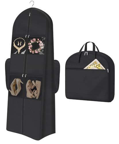 MISSLO 2-in-1 Wedding Dress Garment Bag