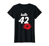 Photo Gallery hello 42 anni regali di compleanno per le donna compleanno maglietta Photo Gallery hello 42 anni regali di compleanno per le donna compleanno maglietta