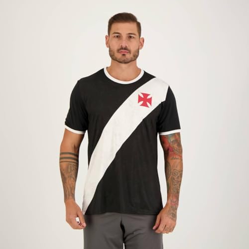 Braziline Camiseta Vasco Building, Preto, M