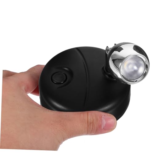 Foco LED de interior regulable a pilas Kisangel negro mini pack de 2 luces direccionales para pared 7