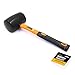 Price comparison product image Milestone Camping 16000 32oz Rubber Mallet/Sturdy Fibreglass Handle/Ideal for Putting Up Tents & Canopies