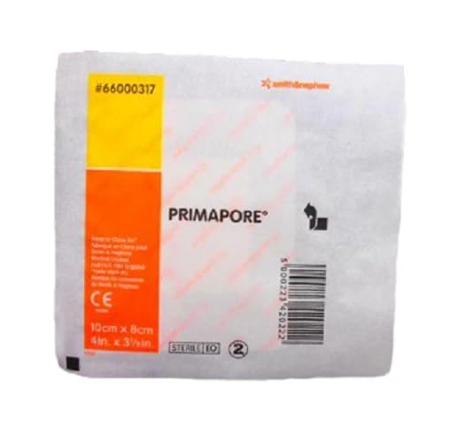 NON -WOVEN ADHESIVE WOUND DRESSING WITH ABDOSRBENT PAD, SIZE - 10CM X 8CM - (10 PCS )-image-46