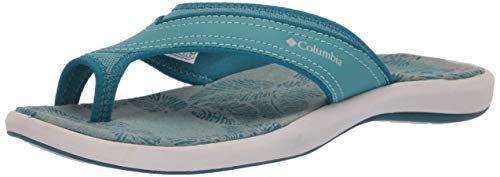Columbia Kea II, Sandalias para Mujer, Azul (Teal, Silver Grey), 36 EU