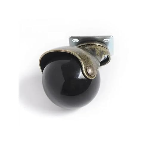 Roulettes de meuble europ&eacute;en 3.8 cm d'une grande fluidit&eacute; avec profil plat et rond