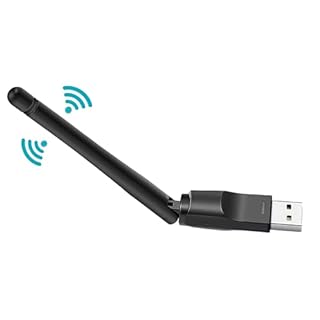 Decoder Digitale Terrestre 2026 + WiFi USB MT7601, OWERSLYN Decoder DVB-T2, HD 1080P H.265 HEVC, TV Stick con Uscita HDMI/AV, HDMI CEC, USB Multimediale, Funzione PVR, Telecomando Infrarossi 2in1