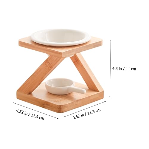 Difusor aromático eléctrico cerámico beige para aromaterapia miniatura 3